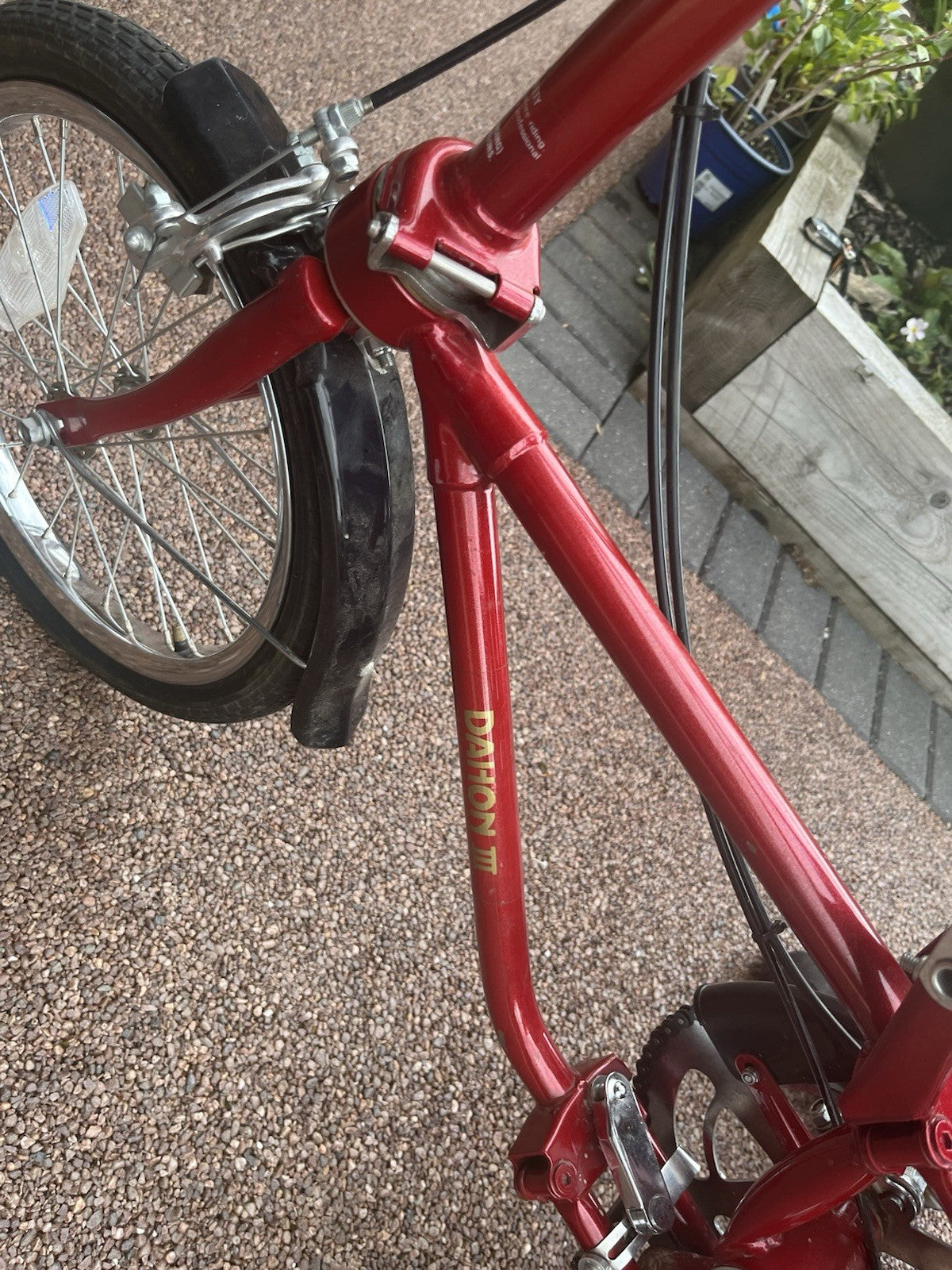 Dahon III Folding Bike - vintage example - good condition