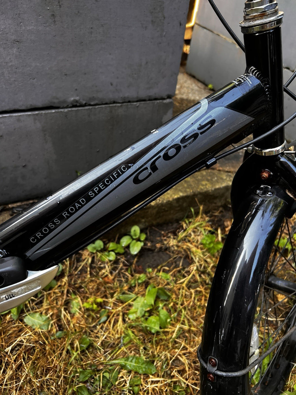 Cross 20” Folding Bike Shimano 7 Speed Adult Bicycle Black Foldable