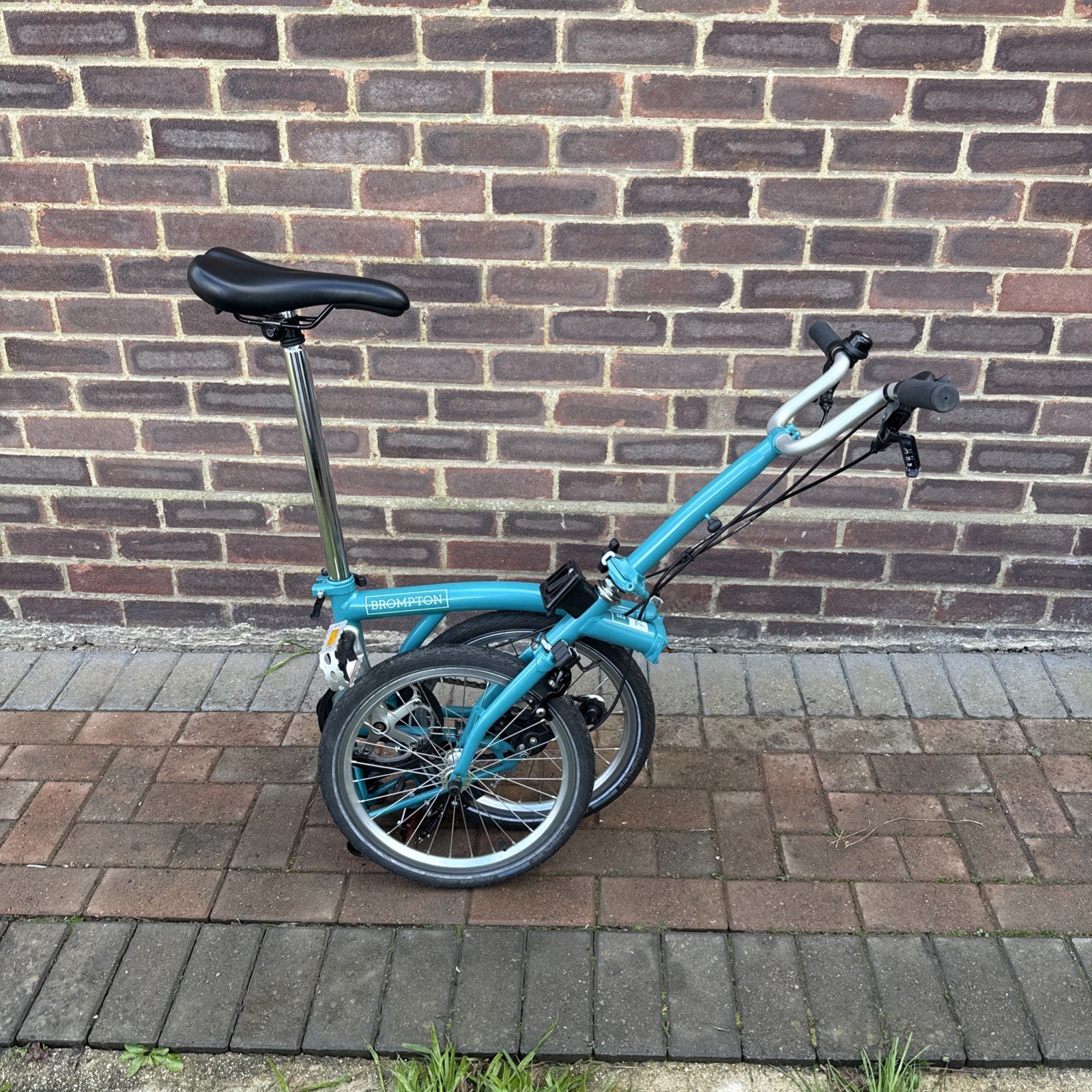 Brompton B75 16" Folding Bike - Blue - Discontinued - VGC - Classic Shape