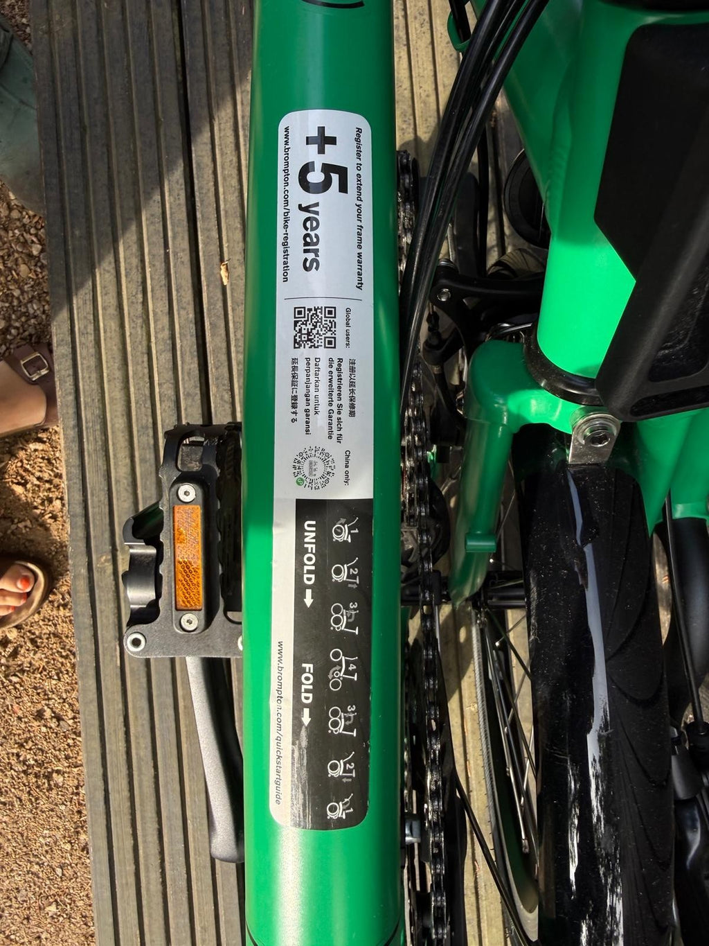 Brompton C Line 12 Speed 2025 - Mint Condition - CAMBRIDGE COLLECTION