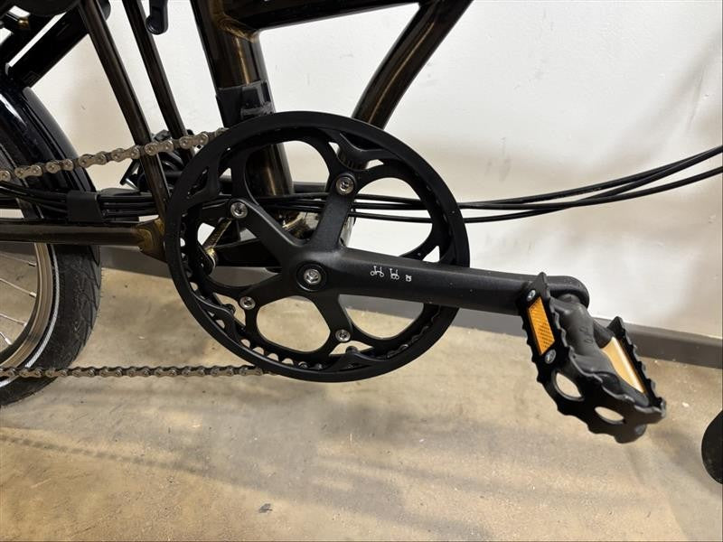Brompton C Line 12 Speed - Mid - Black Lacquer