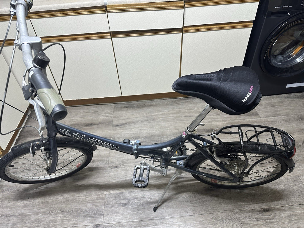 Folding Bike 20”wheels Raleigh Swift AirLite Aluminium Frame 6 Gears Revoshift