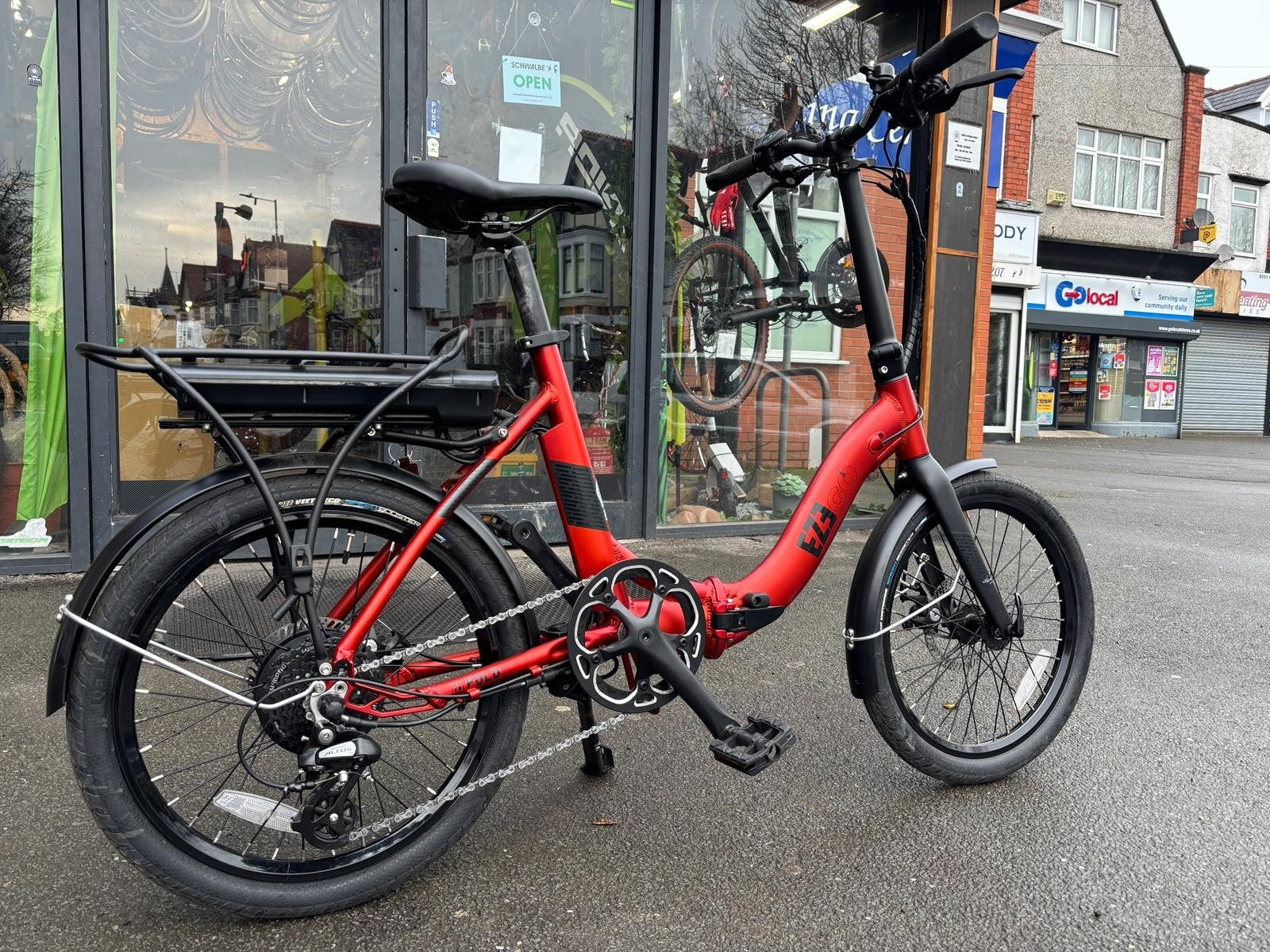 Ezego Fold LS Low Step Folding Bike, Full Service, Brand New Battery