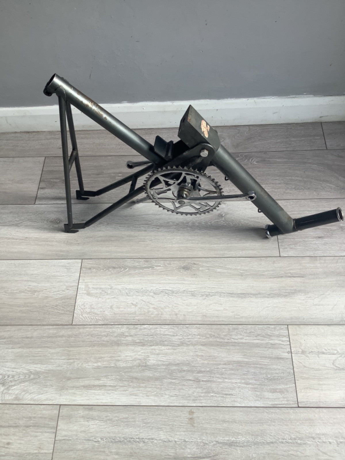 Rare grey 1966 rsw16 compact folding bike + crank + kickstand to restore project