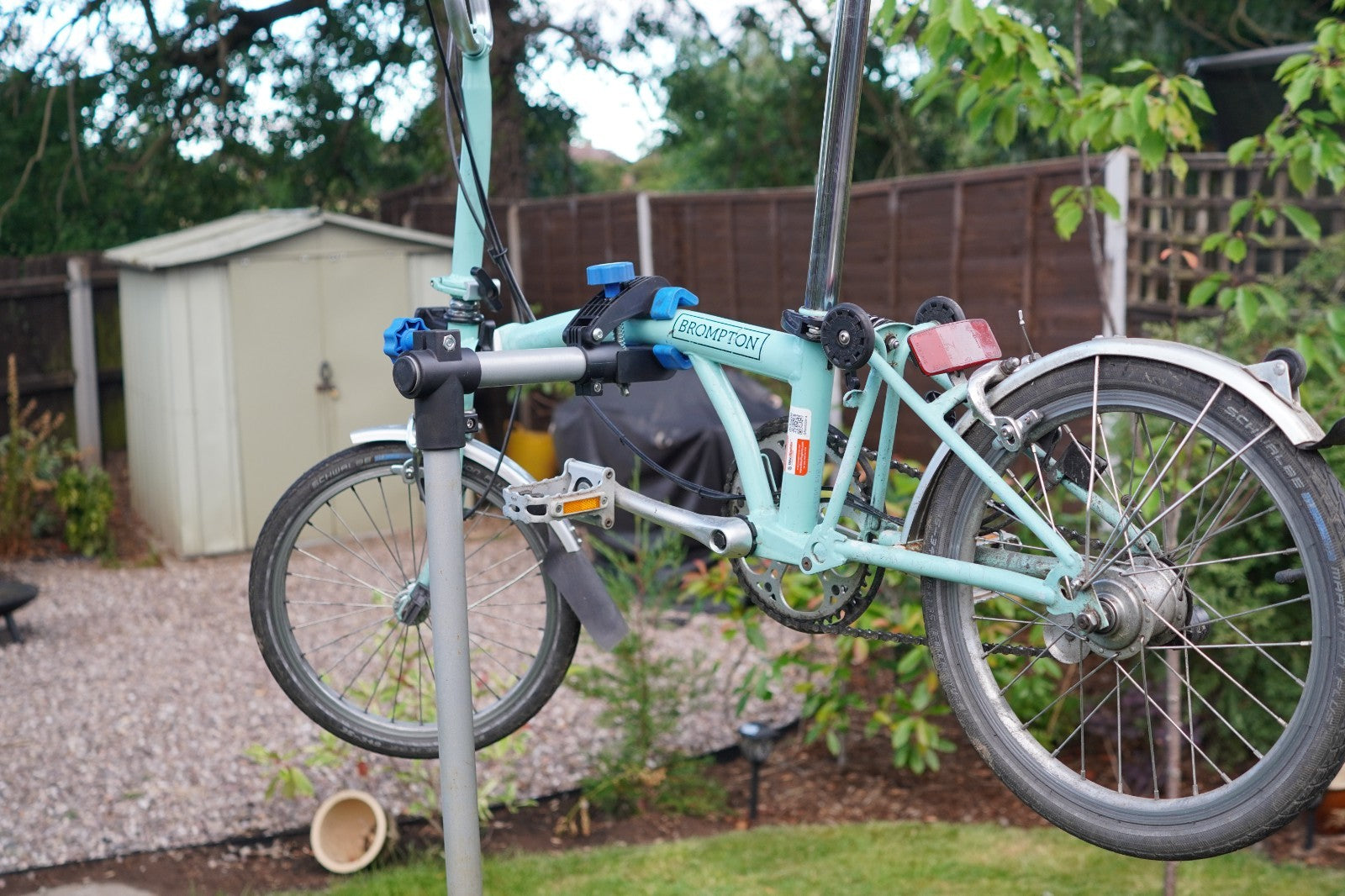 Brompton folding bike 3 speed
