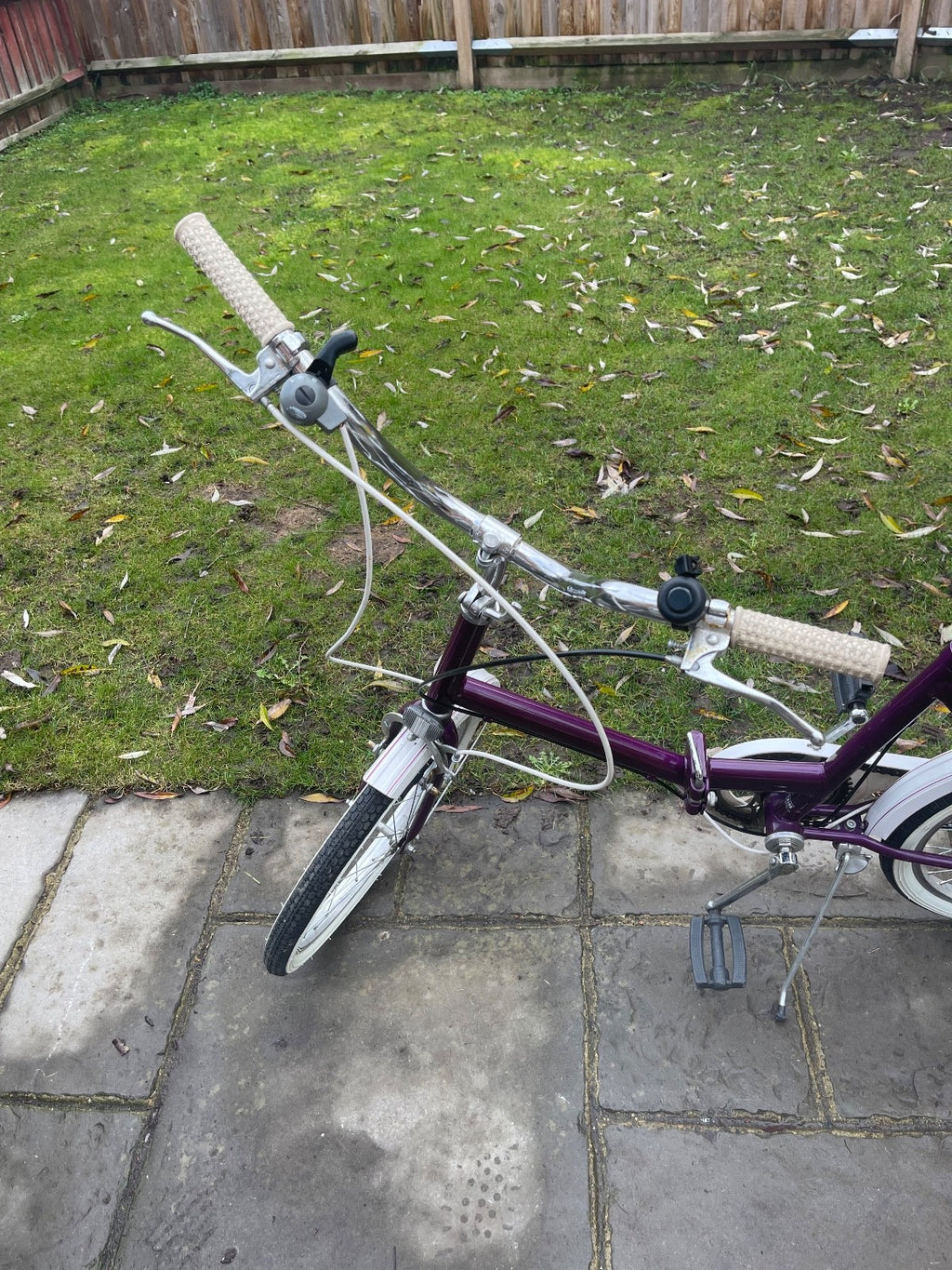 Vintage retro Raleigh Compact folding bike 3 speed Stowaway Shopper fo ...
