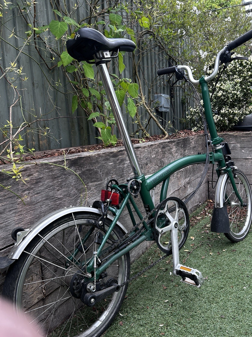 Brompton C Line 6-Speed 2021  Racing Green Folding Bike