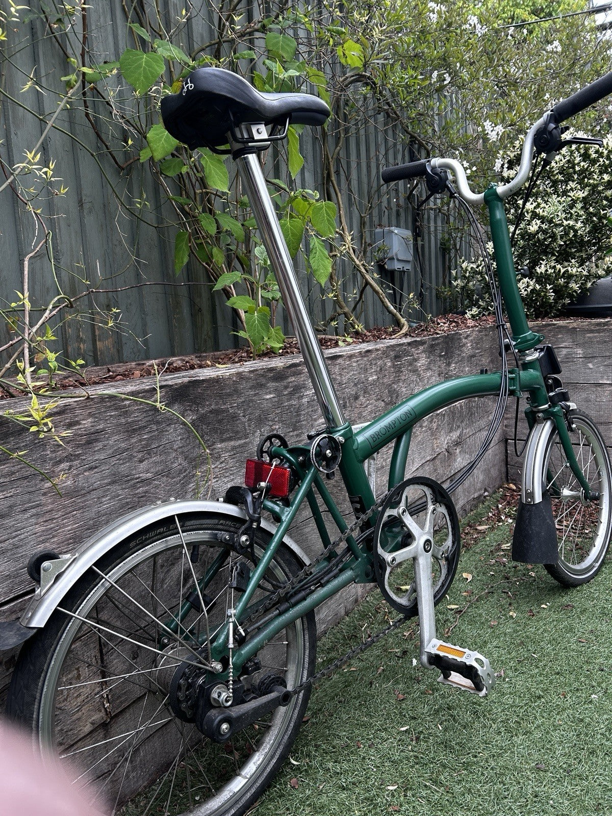 Brompton C Line 6-Speed 2021  Racing Green Folding Bike