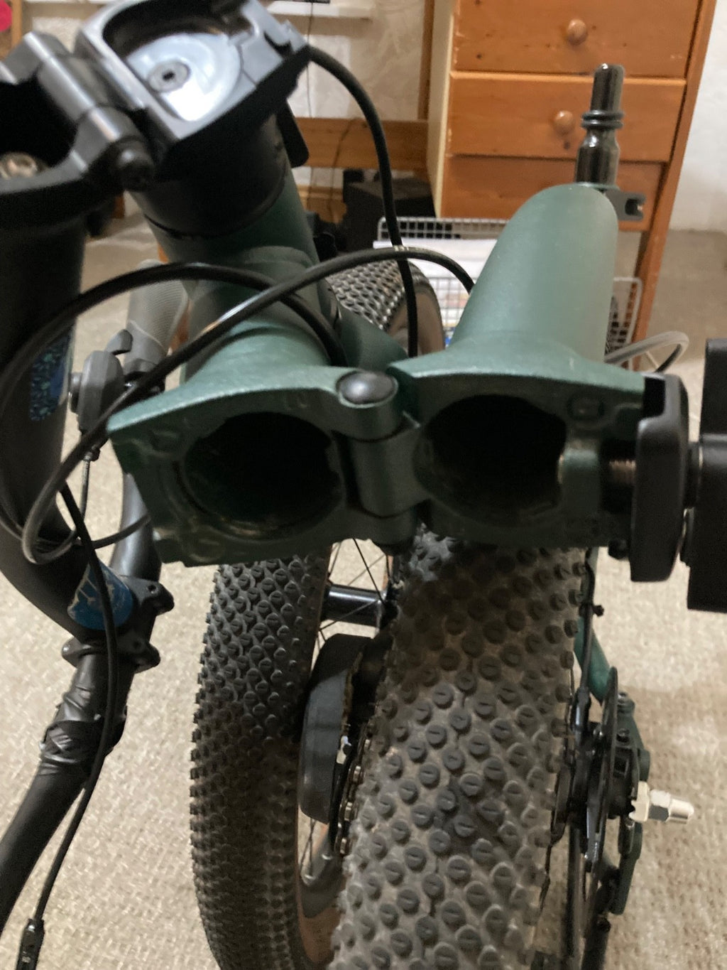 Brompton G Line S/M folding bike.