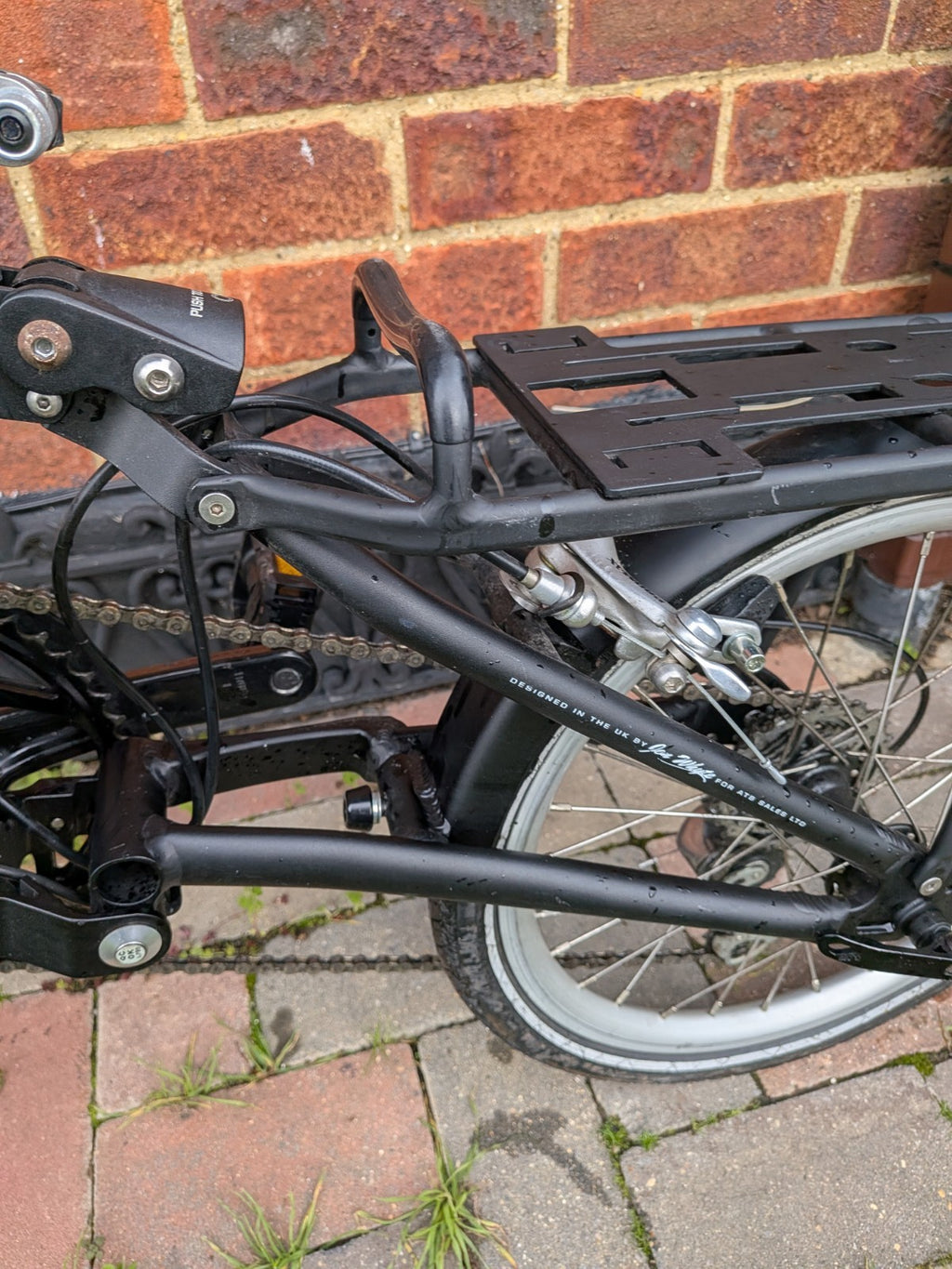 Mezzo D9 Lightweight folding Bike, Hardly Been Ridden, With Original Unused BAG