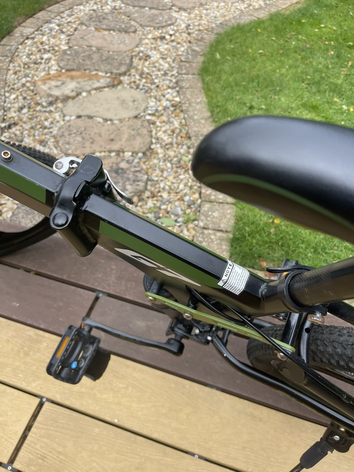 Eurobike G7 Folding Mountain Bike Dual Disc 17" Frame, 27.5" Wheels