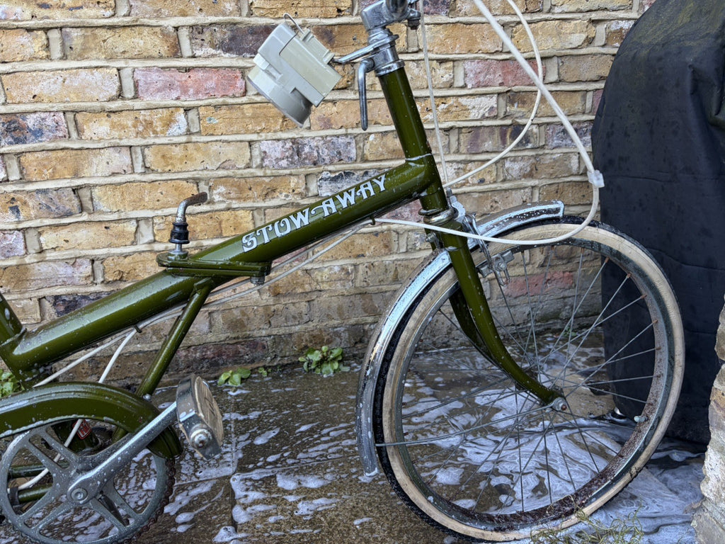 Raleigh 20 Stowaway Folding Bike 1976 3 Speed Hub Gears Ready To Ride Original