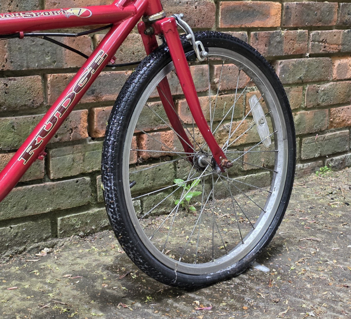 RARE* VINTAGE RUDGE TRANSPORT 7 FOLD UP BIKE BICYCLE (RESTORATION PROJECT)