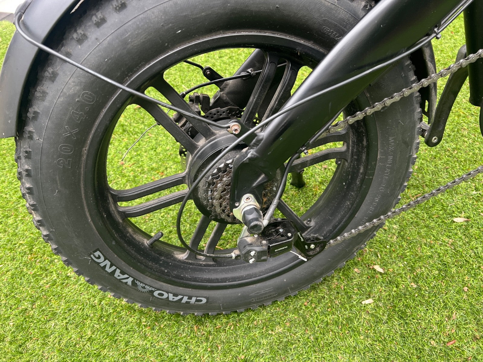 ADO A20F ADO Folding Bike Lightweight Black Big Beast Adult