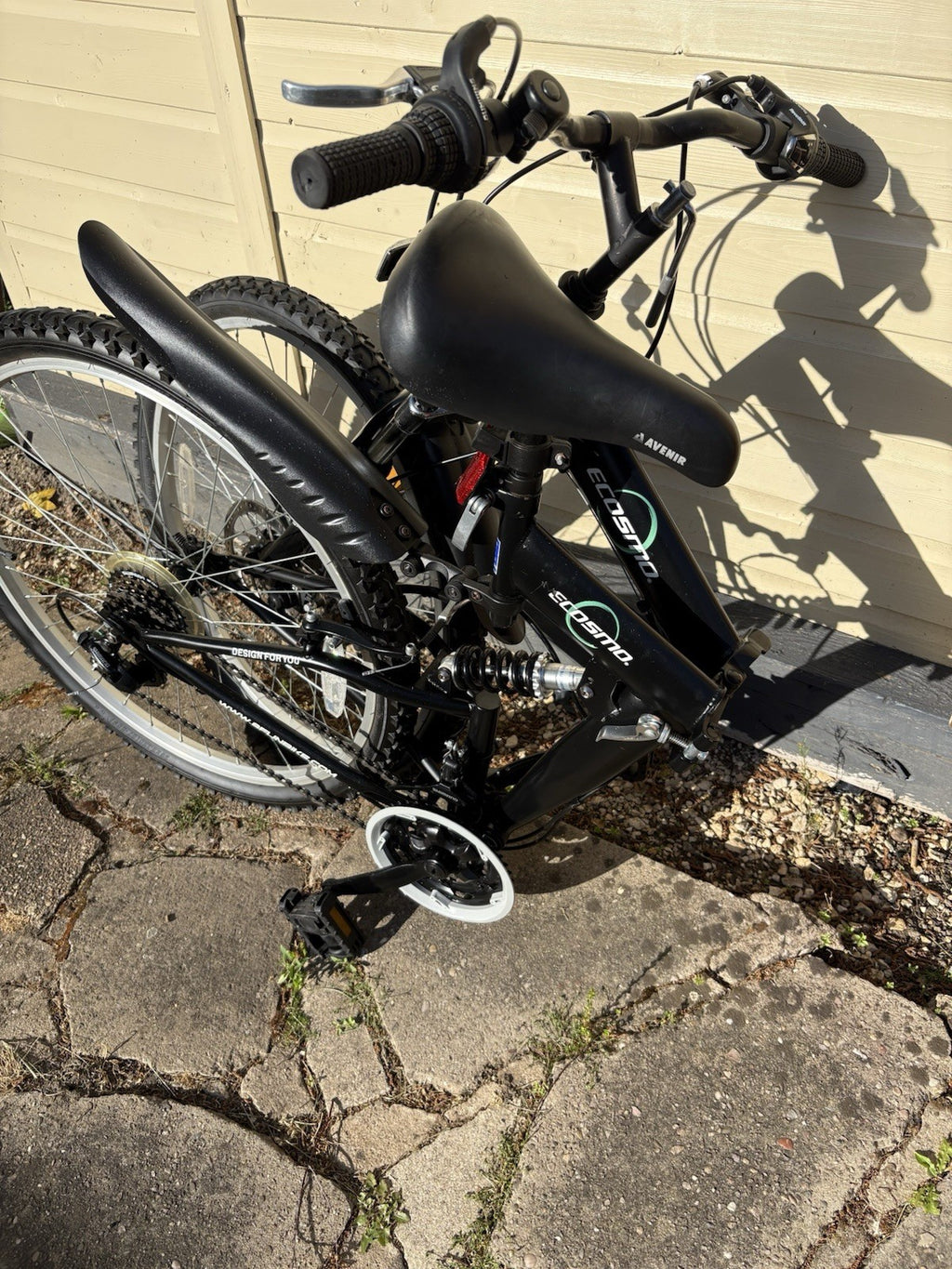 Ecosmo 26 Inch 21 Speeds Folding Mountain Bicycle - Discs Brakes Front