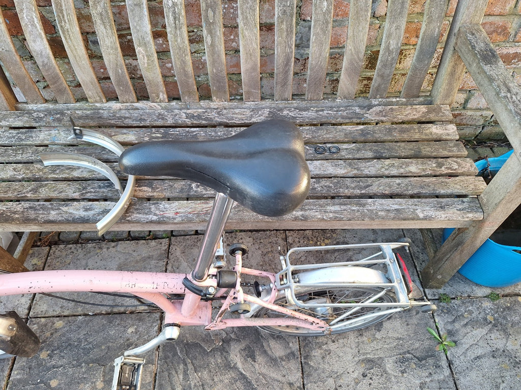 Brompton Folding Bike 3-Speed - Baby Pink