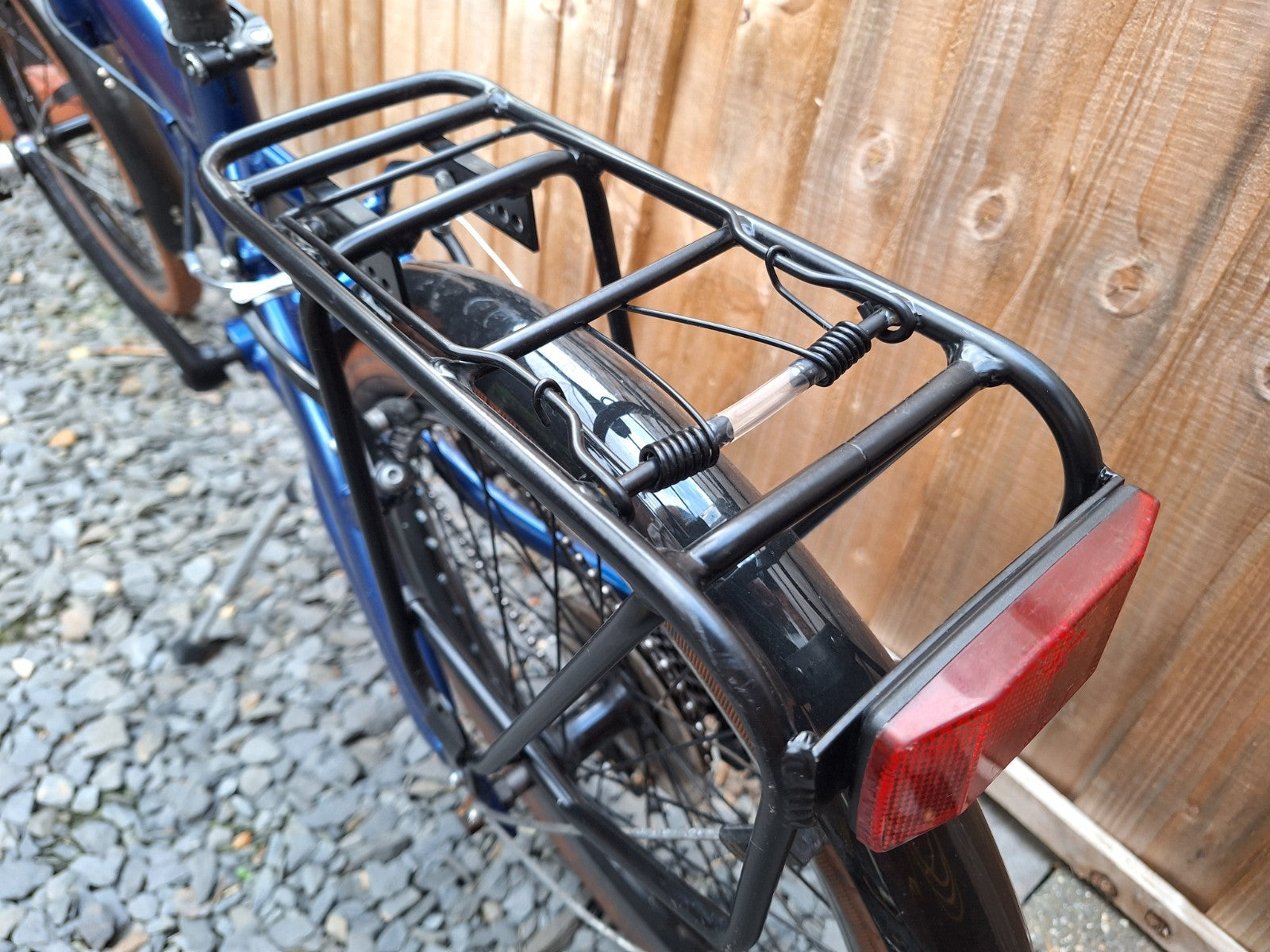 Raleigh Stowaway Folding Bike Blue, Shimano 7-Speed Unisex
