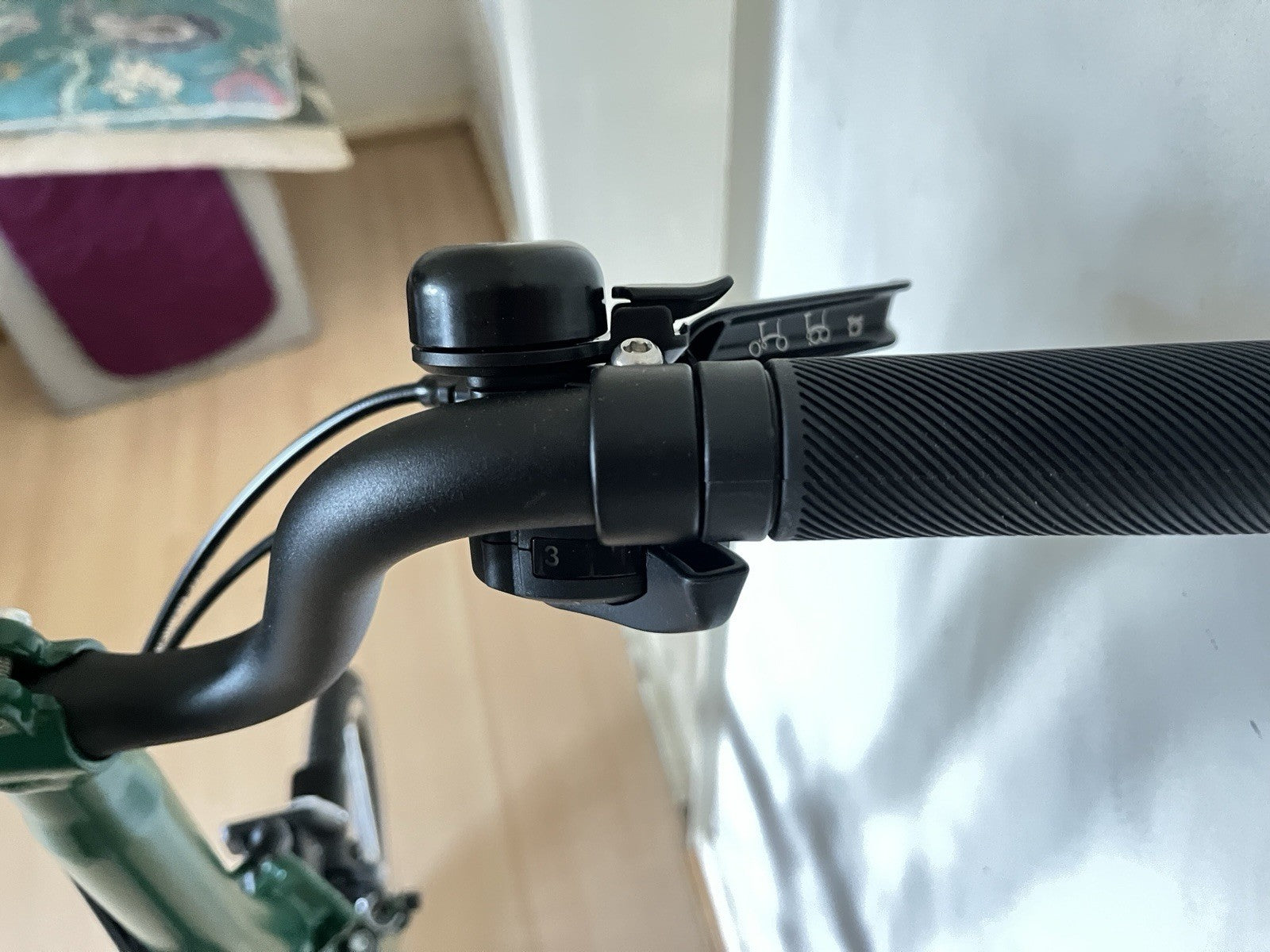 Brompton C Line Explore 6-Speed, 2025, Green, Black Edition, Mid Handlebar, New