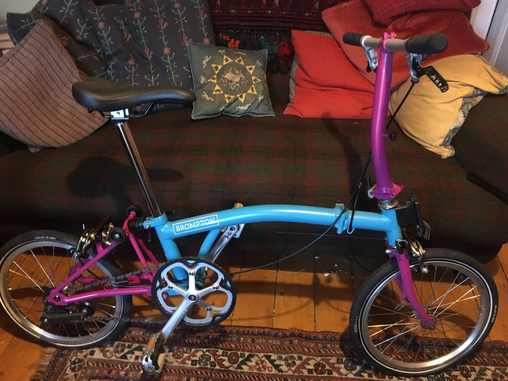 brompton folding bike