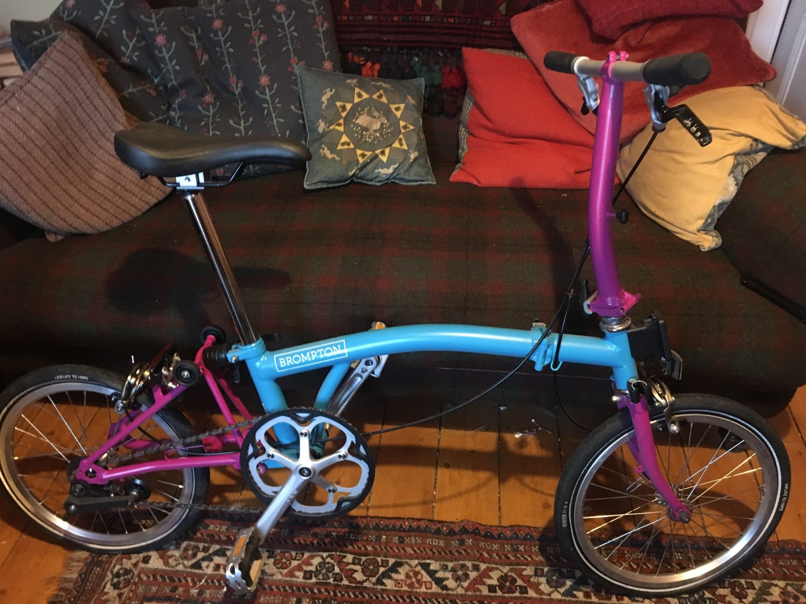 brompton folding bike