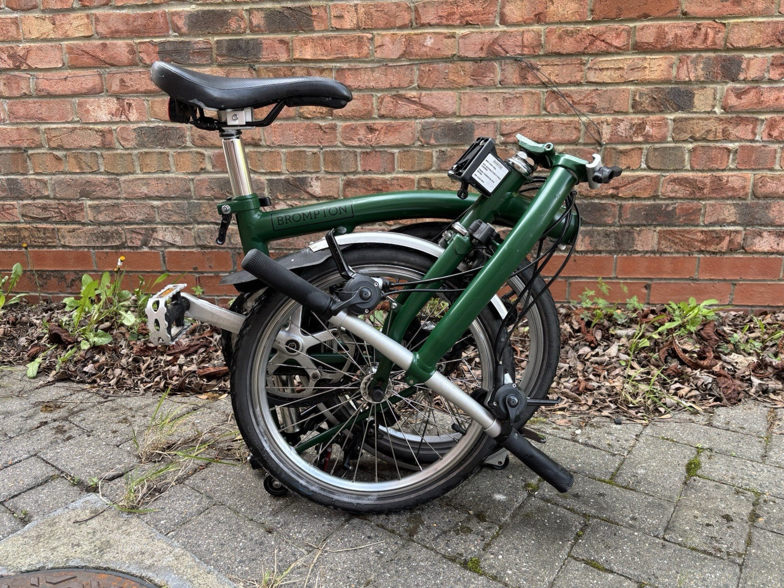 Brompton C Line 6-Speed 2017 Racing Green Folding Bike