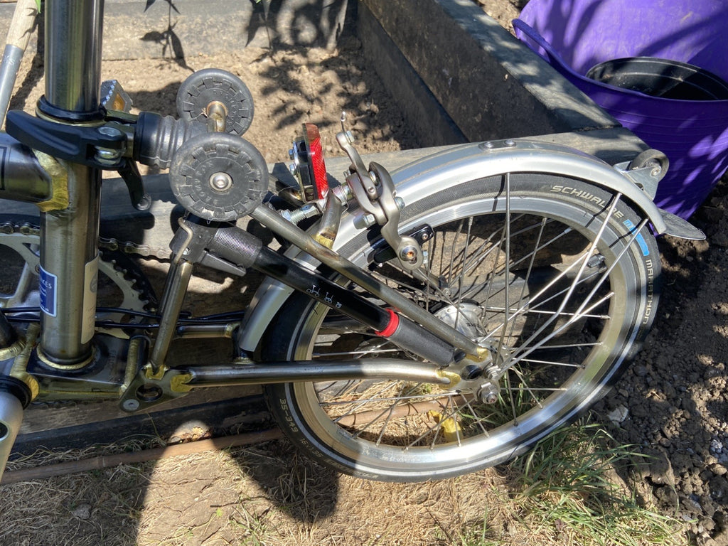 Brompton C Line 6 Speed - Raw Lacquer