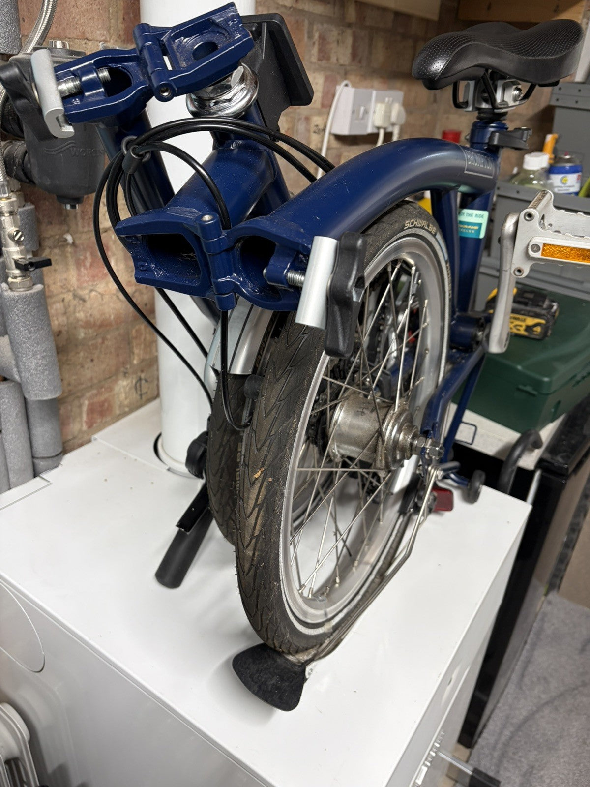 Brompton M6 Folding Bike Black or Blue