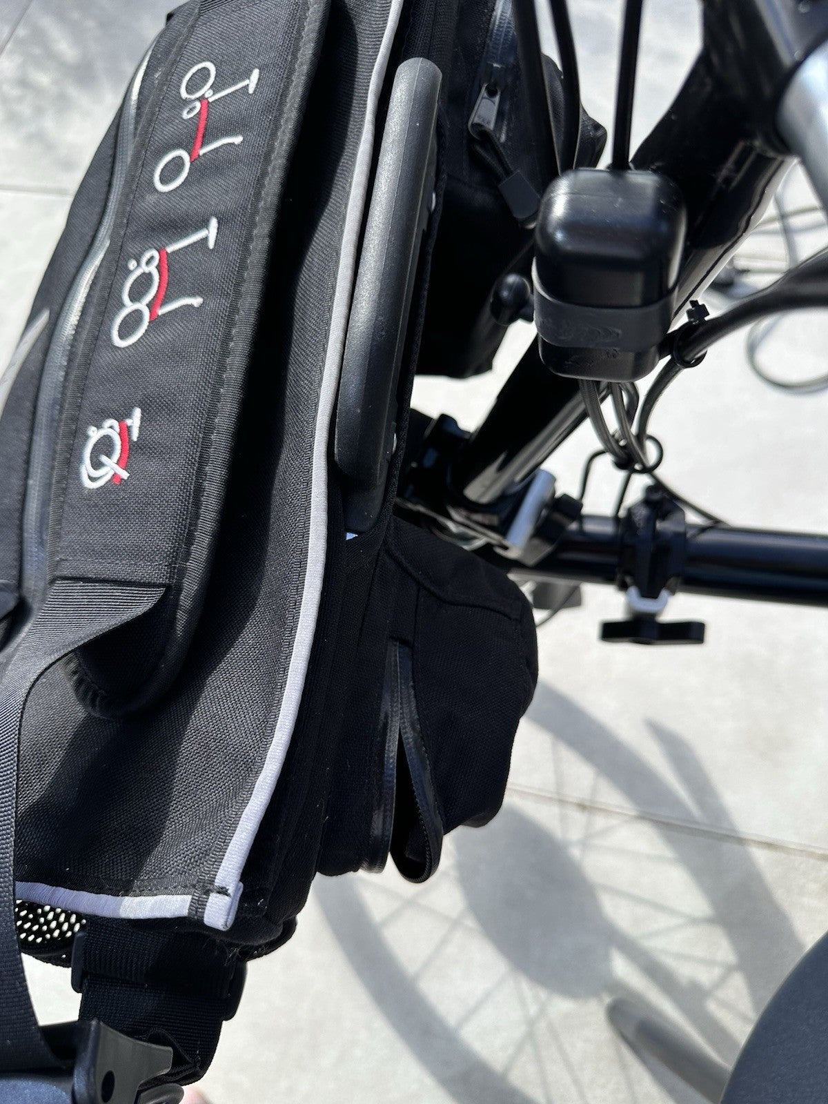 Brompton Folding Bike with Nano Conversion Kit. Includes black Carry Bag.