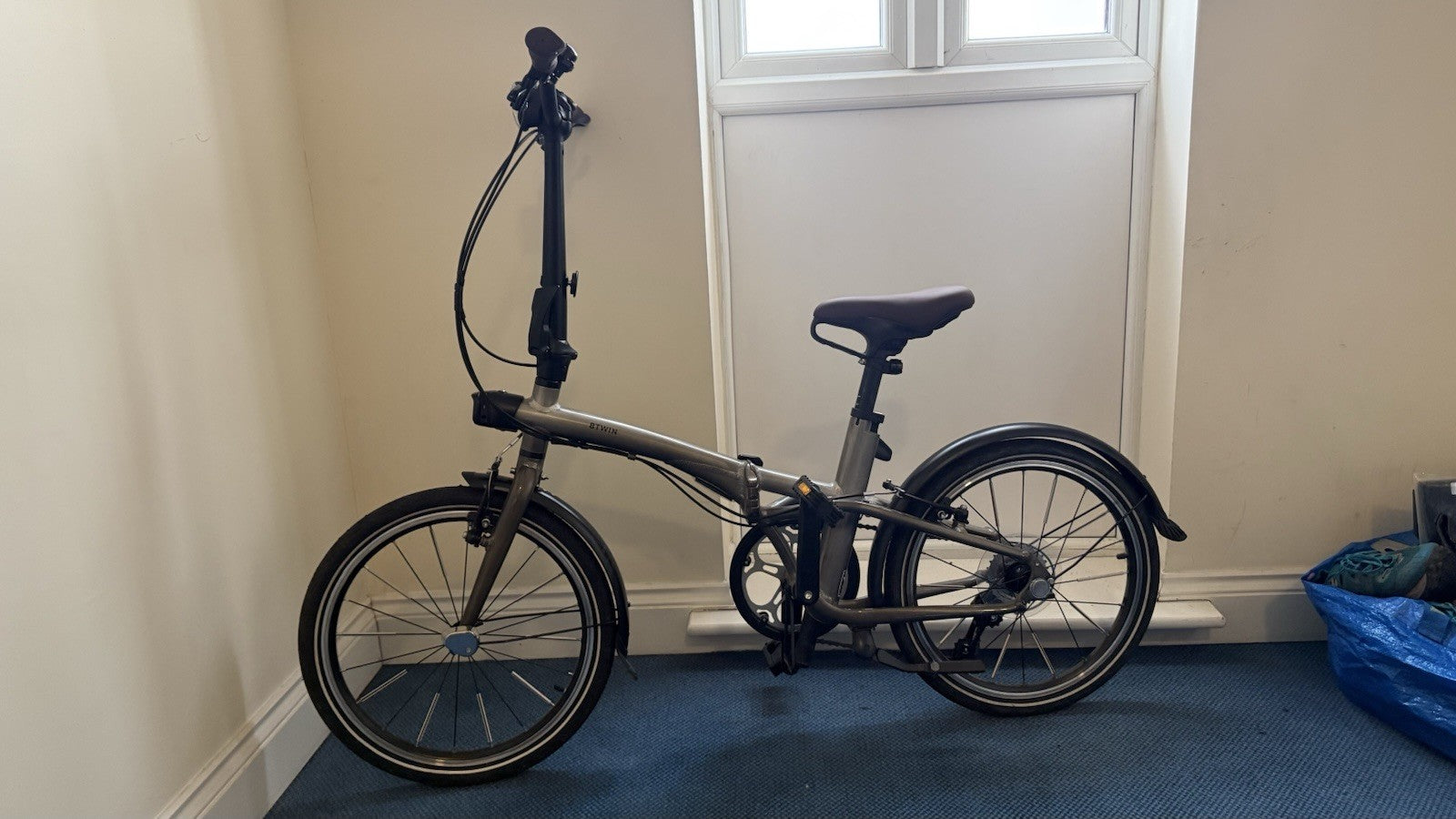 Btwin decathlon Folding Bike 560 - Mint Condition - Lacquered Aluminium
