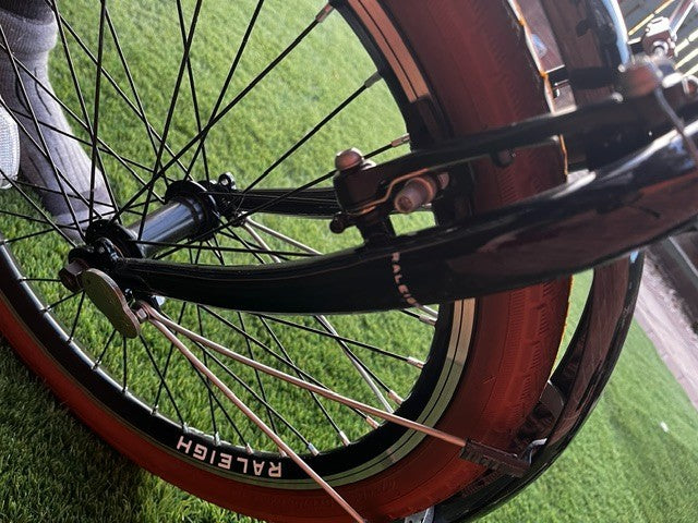 Raleigh stowaway folding bike