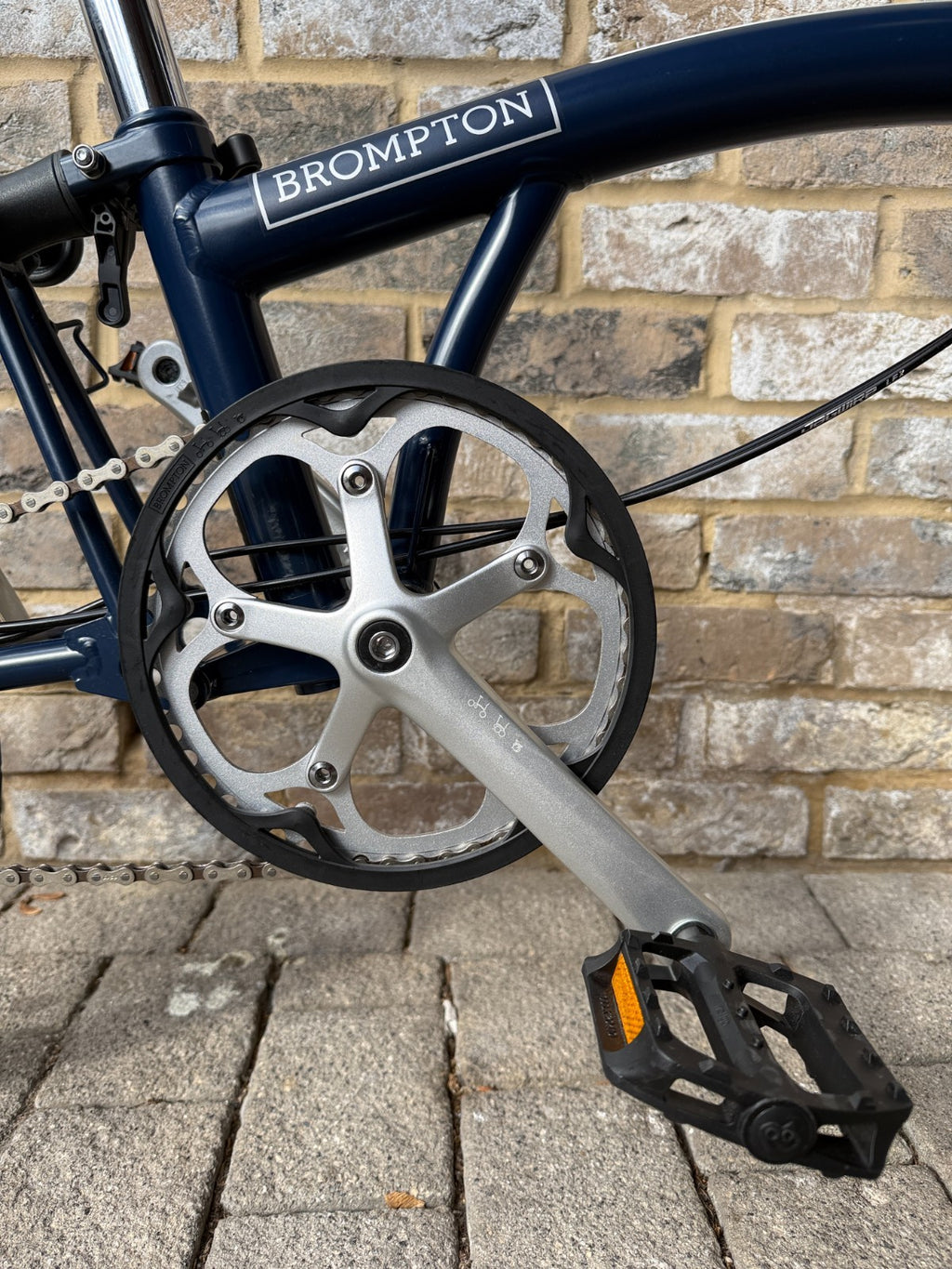 Brompton Tempest Blue 3 Speed Mid C Line M3L - Great Condition - World Shipping