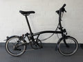 Brompton C-Line 2024 - Satin Black - Low Bars - Never Used Excellent Condition