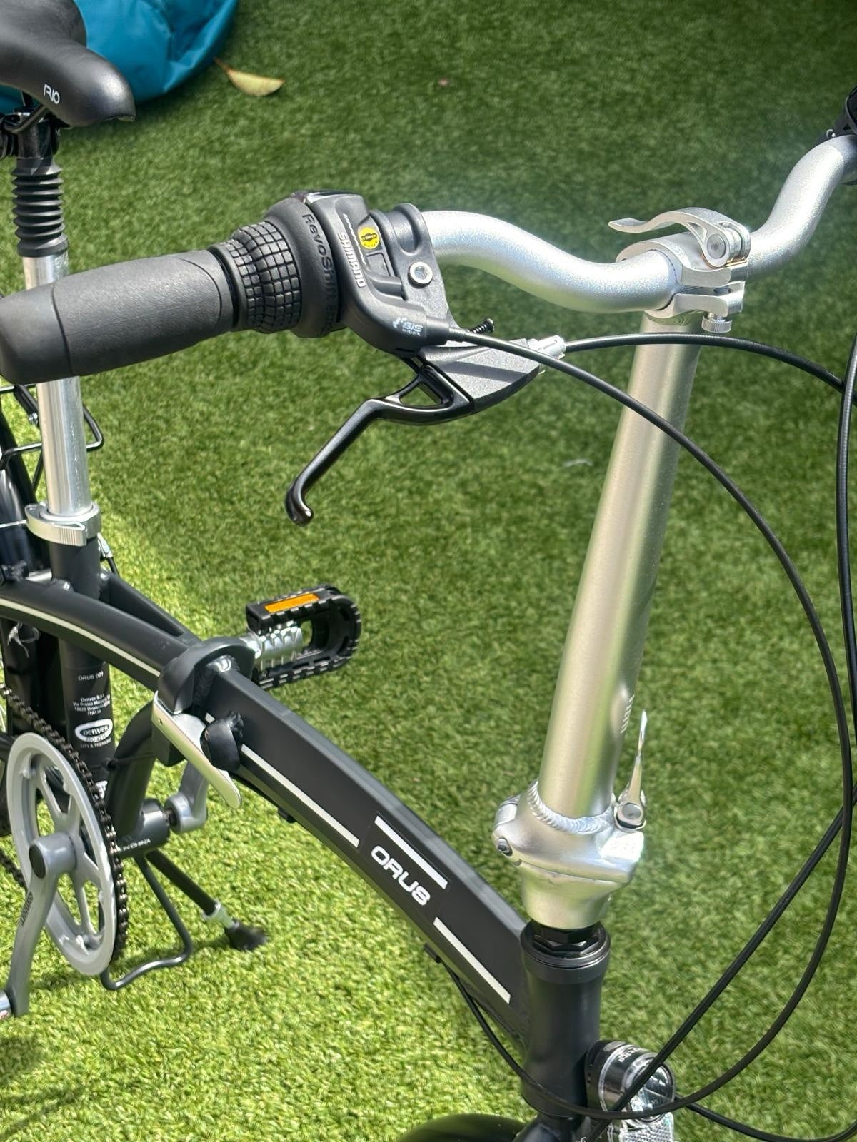 Moore Large Orus Folding 7 Speed Bike 20 Wheels Excellent Condition