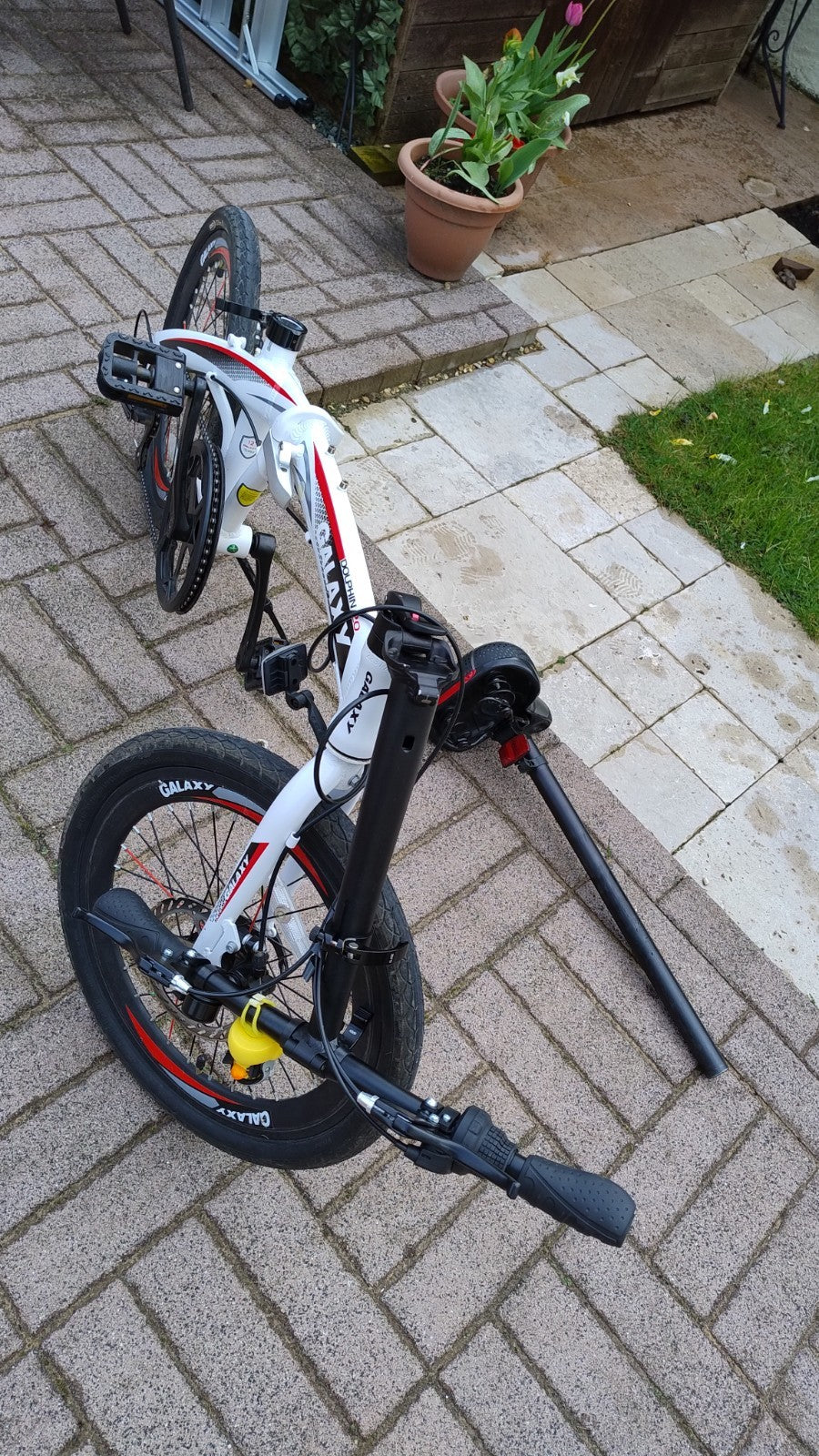 20" Lightweight Folding Bike 7 Speed Gears And Dual Brake Discs