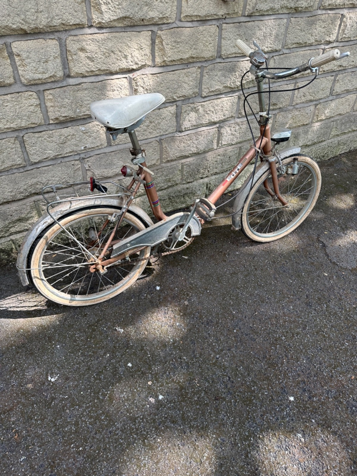 Vintage Bicycle Fold Away / Shopper - 1980's German