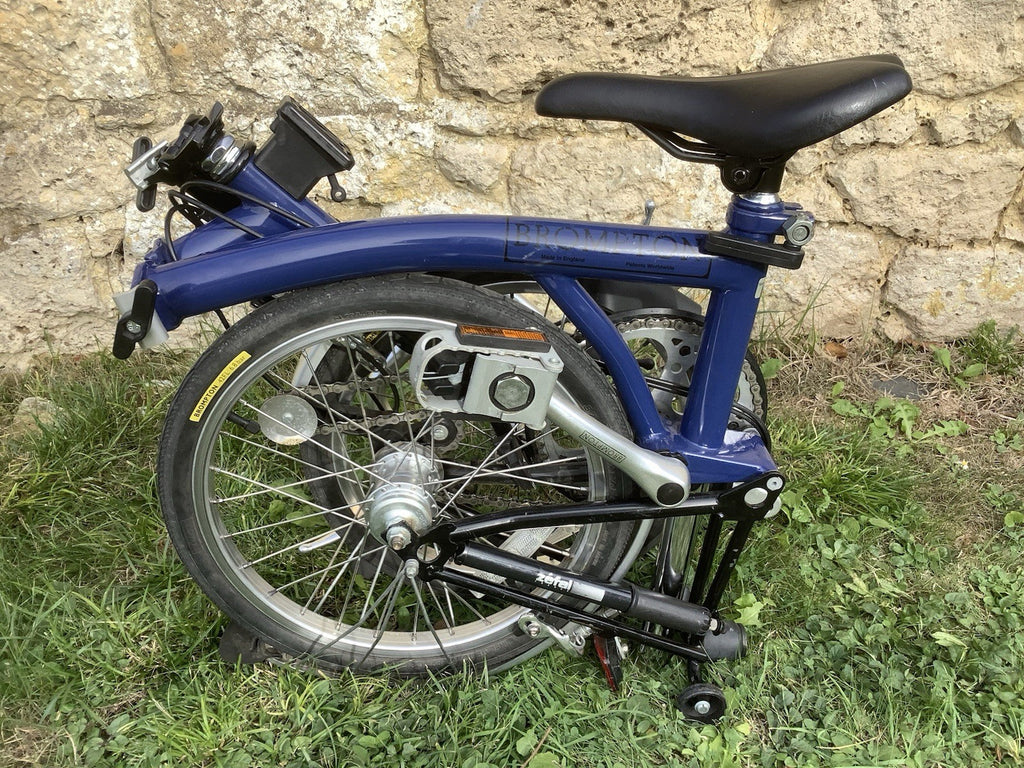 Brompton M3L Folding Bike - Blue - UK DELIVERY