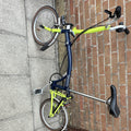 Brompton Folding Bike M3L Blue / Lime 2017