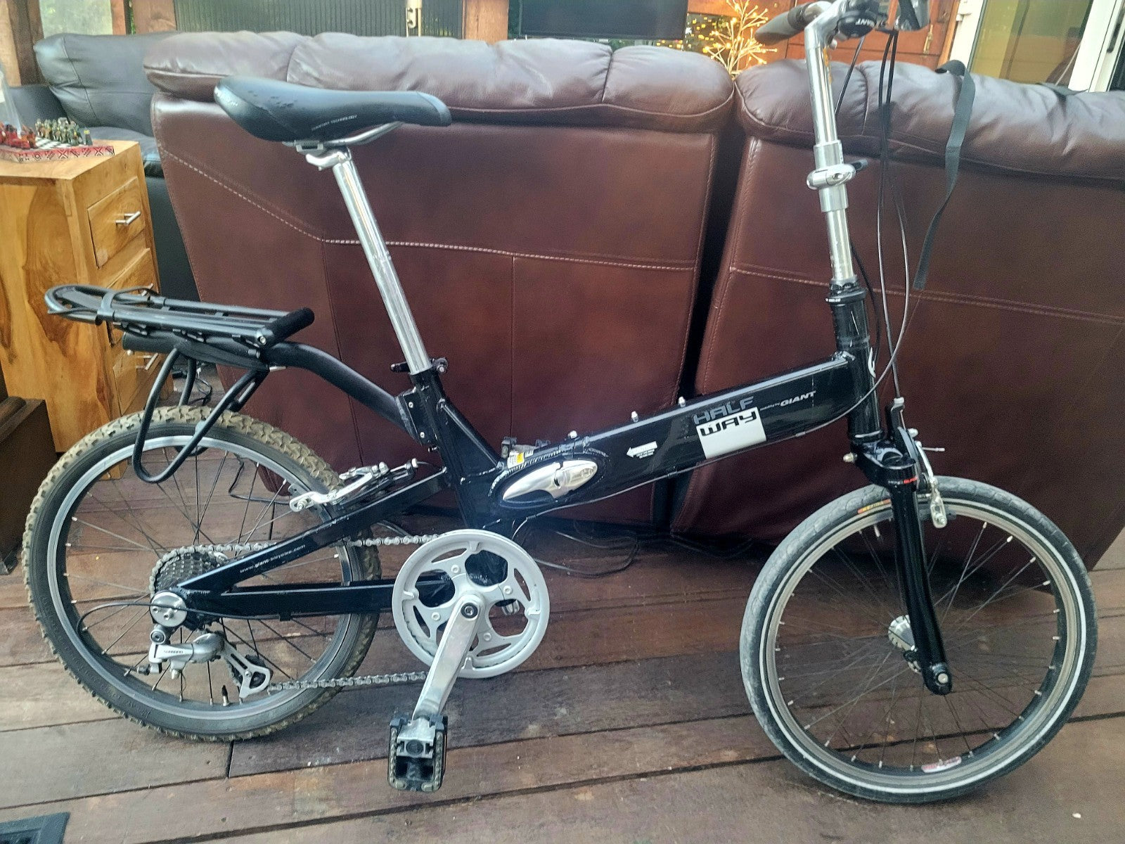 GIANT Halfway Folding Bike. 20'' wheels. 7 speed. VGC. RRP £600