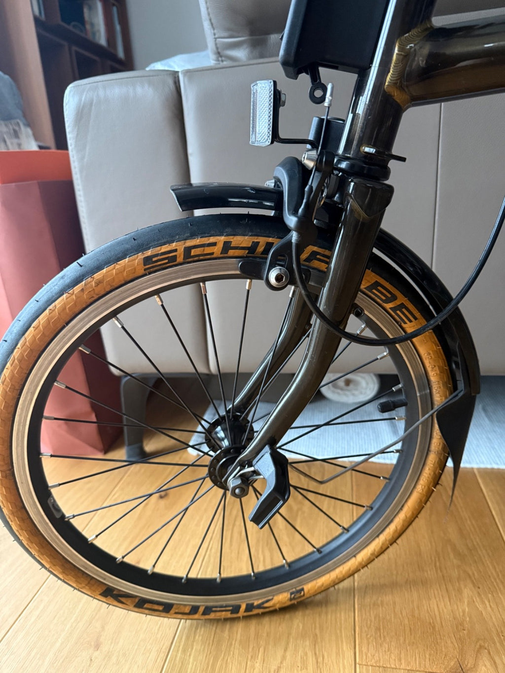 Brompton S6L – Black Lacquer – 6 Speed – Full PPF – Excellent Condition+Upgrades