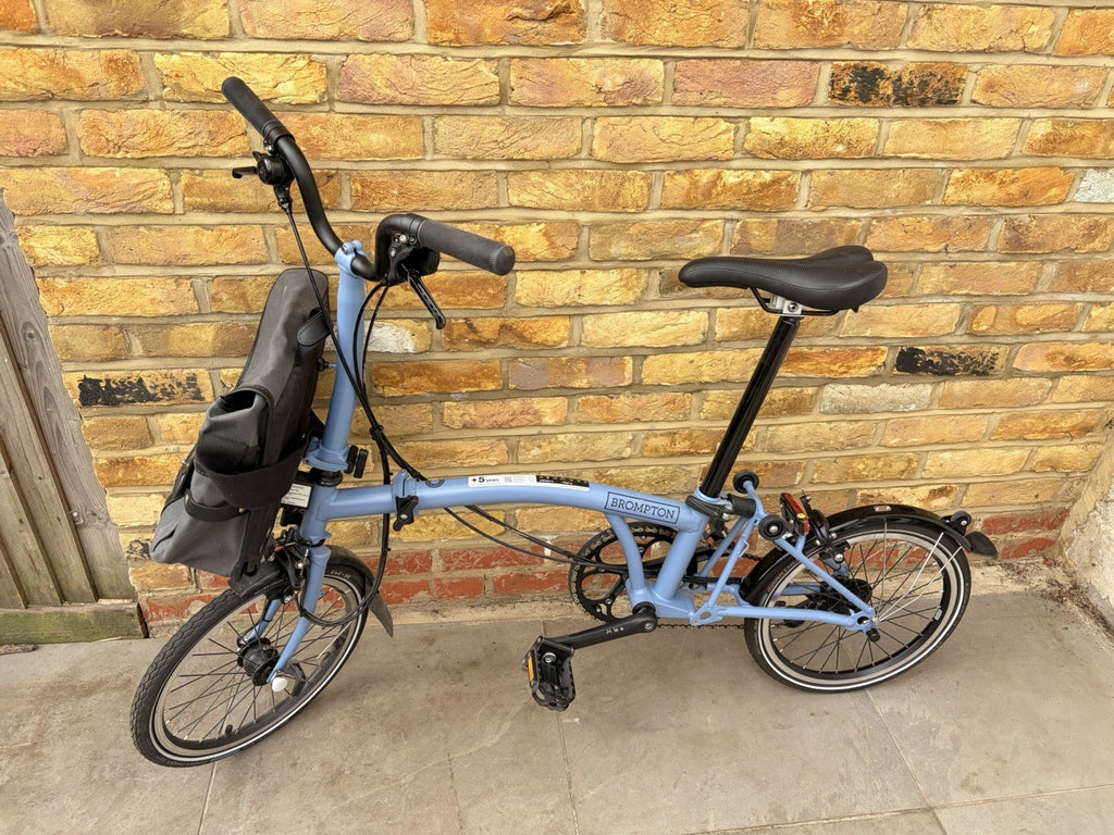 Brompton C Line 2024 2-Speed, NEW - Includes Bag Bell  In blue colour