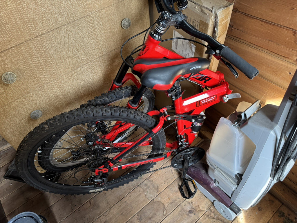 26 Inch Folding Bike, Bicystar Mountain Bike Adult bicycle Dual Suspension