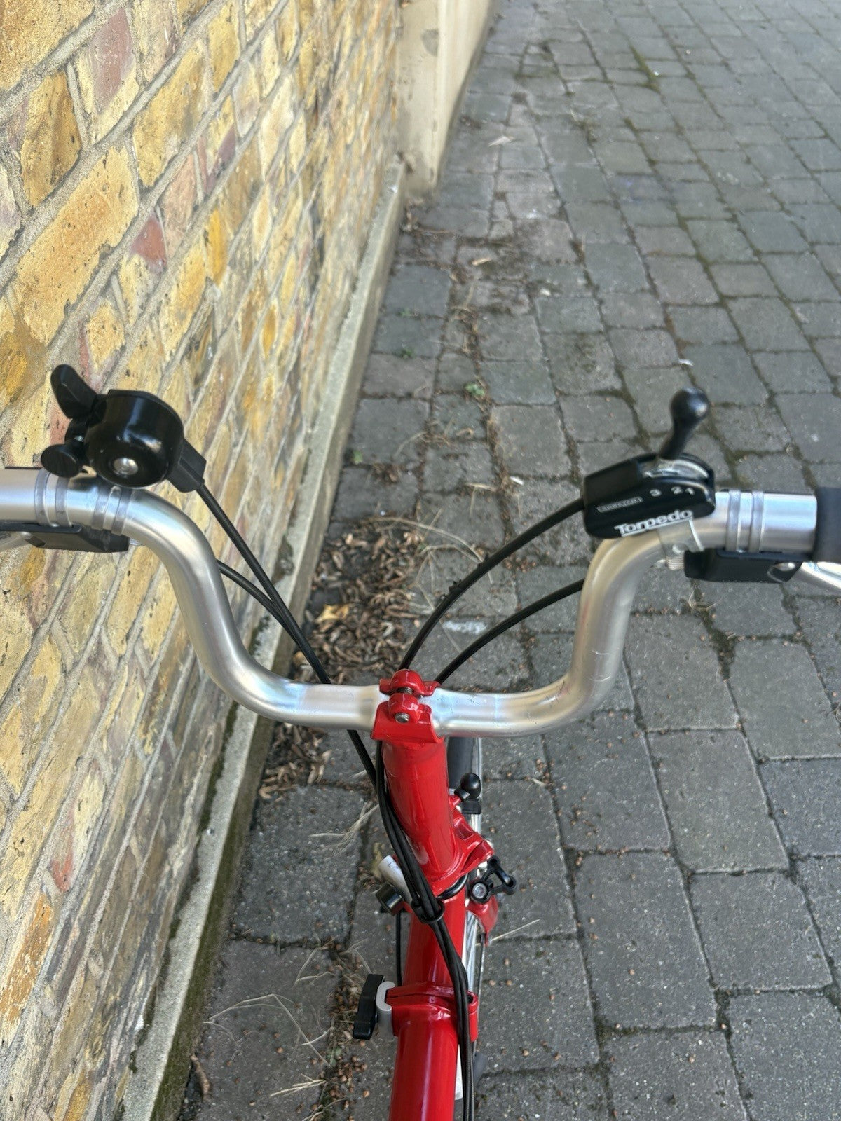 Brompton Folding Bike 2003, 6 Speed Red Good Condition With New Parts