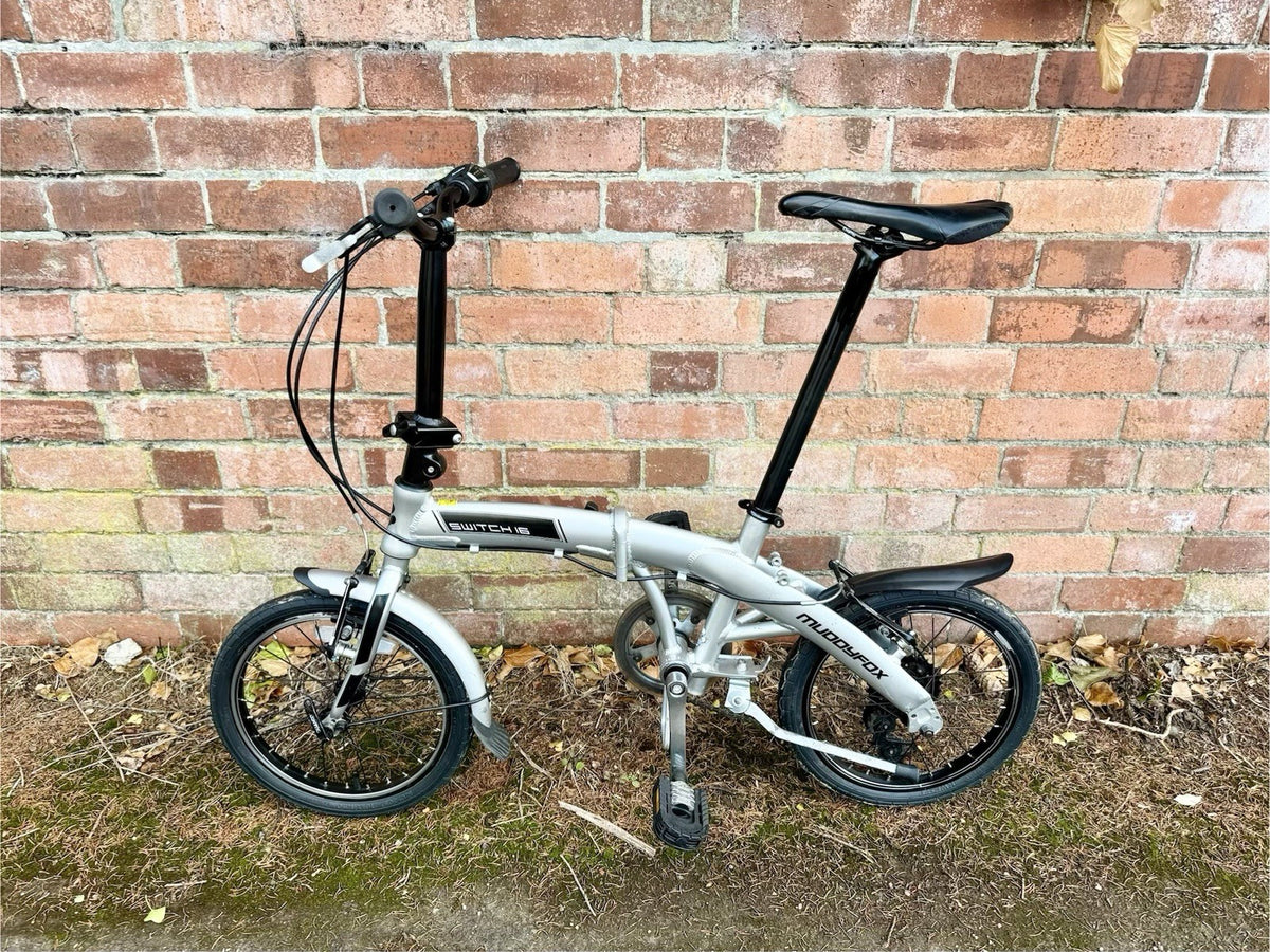 Muddyfox Switch 16 Folding Bike Silver Edition Good & Clean Condition