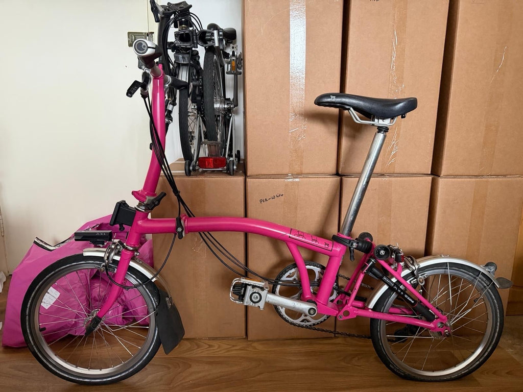 Brompton S6L folding bicycle C line