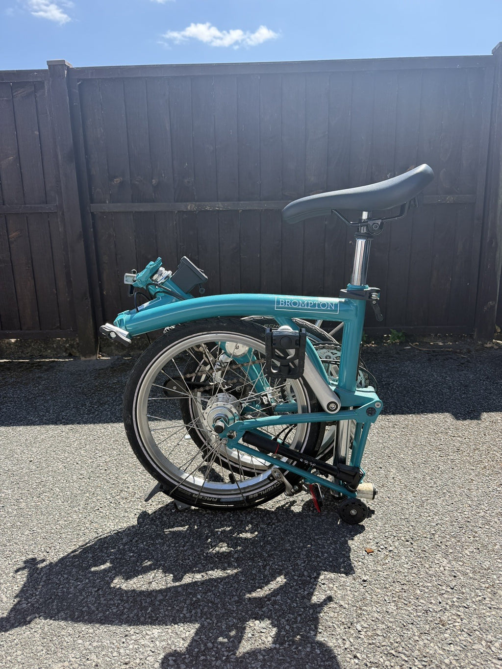 Brompton B75 Folding Bike 16 Blue Highghly Quality Excellent Condition