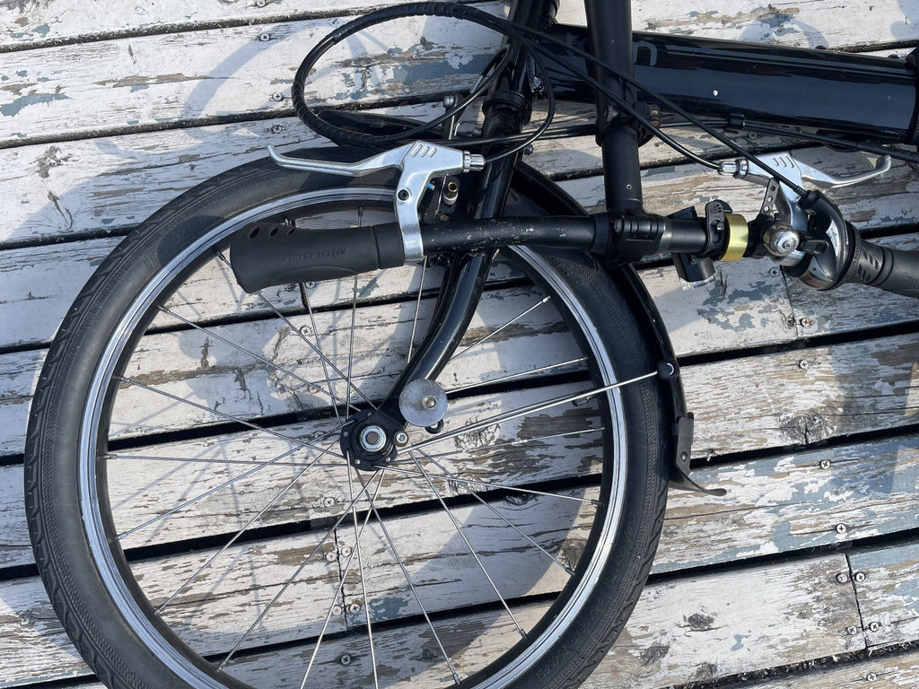 Tern Link B7 folding bicycle; unsure how much work required but definitely some