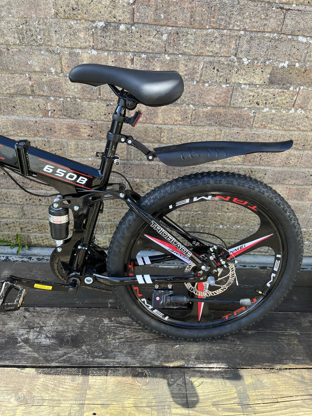 Trioblade 650B foldable bicycle