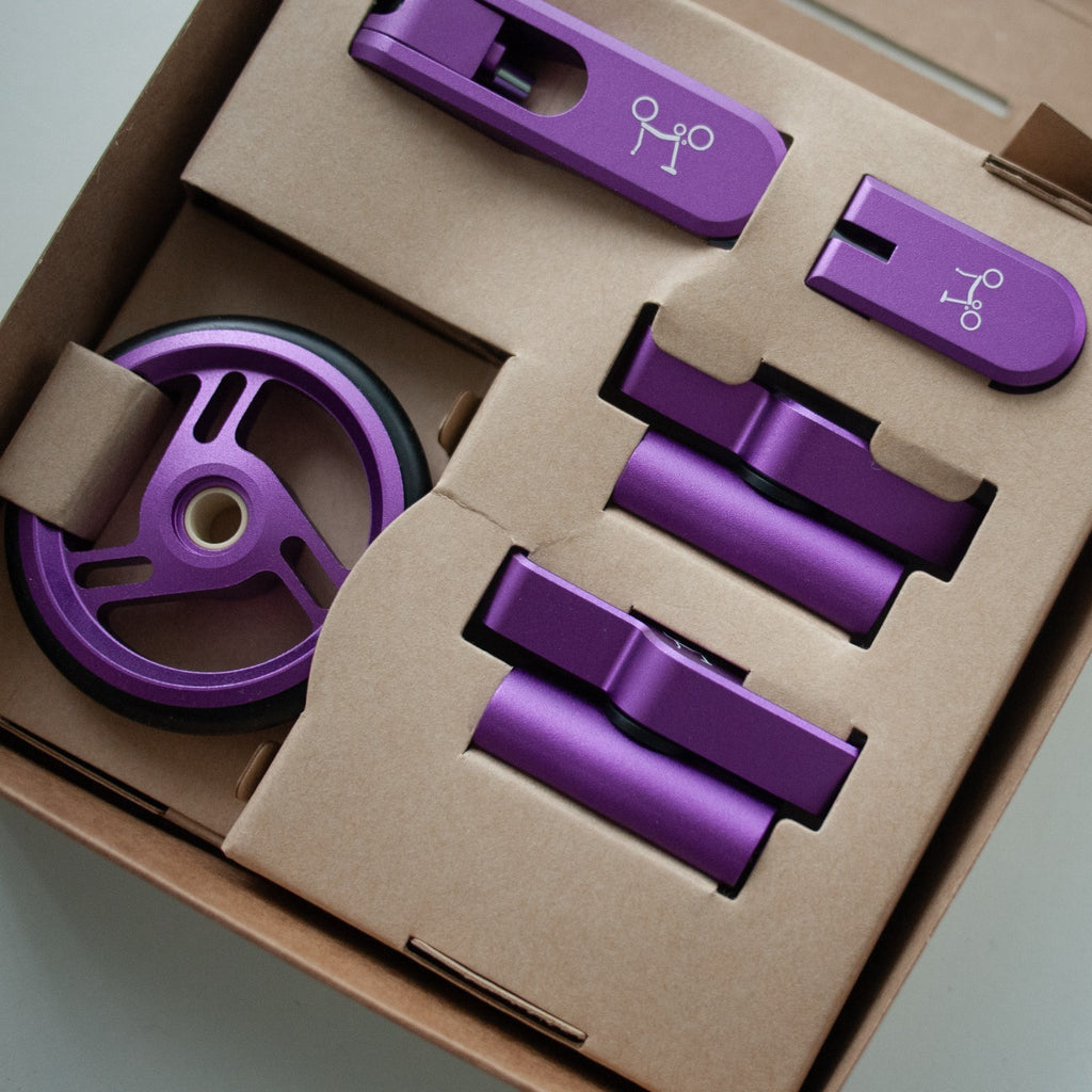 Brompton Bike ColourLab Colour Touchpoint Set - A, C, P Line Purple RRP£130