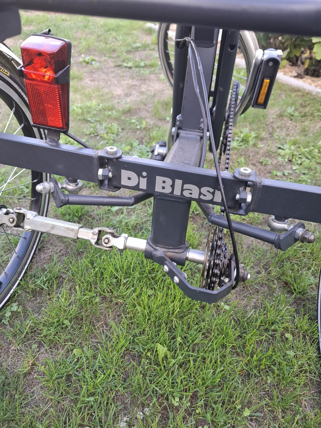 Di Blasi Folding Tricycle Bike 3 Wheel Bicycle Adult Trike
