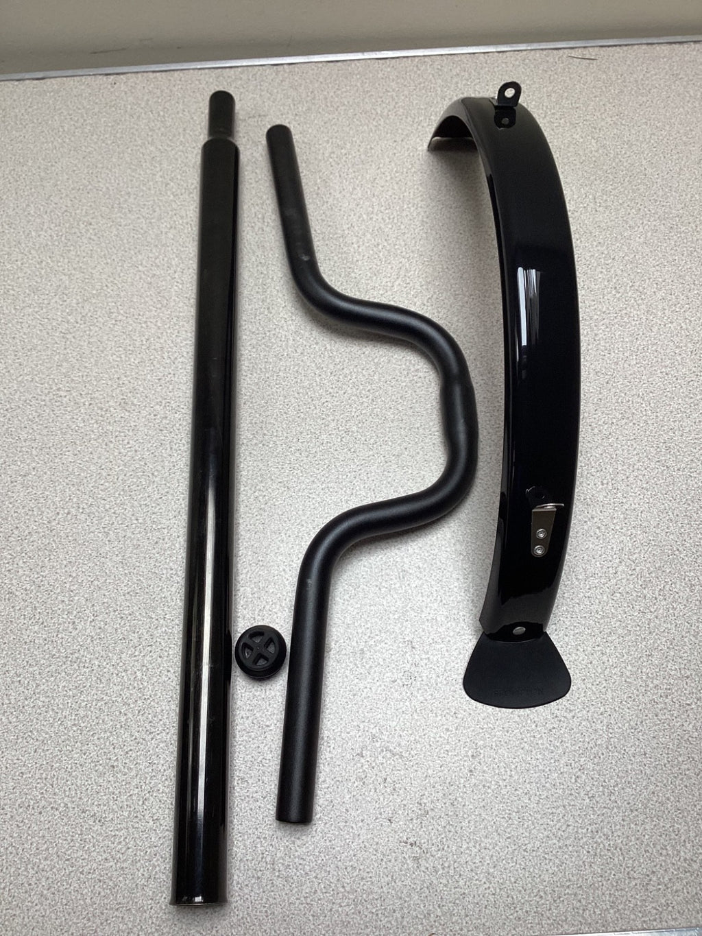 BROMPTON (R TYPE ) MUDGUARD BLADE / EXTENDED SEATPOST / MID/HIGH HANDLEBAR  .